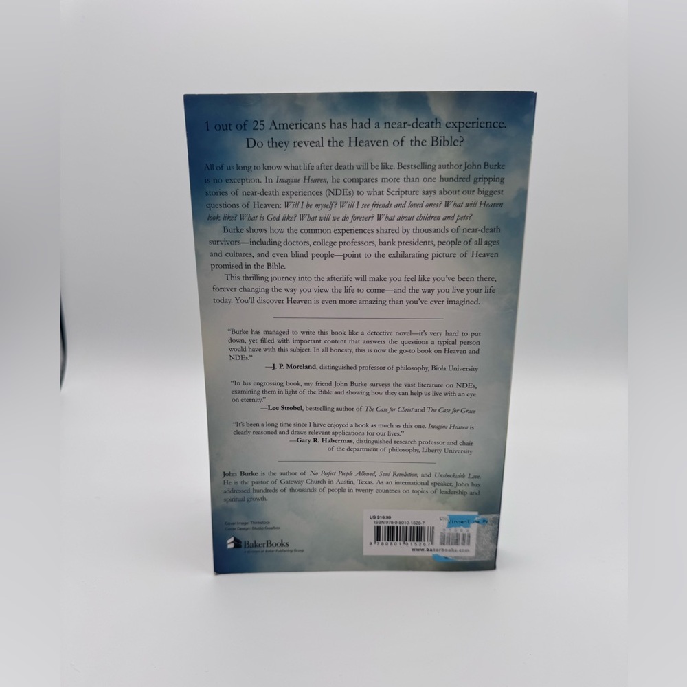 Imagine Heaven Book by John Burke - Picture 2 of 5